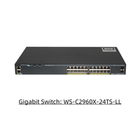 Commutateur Ethernet Gigabit 24 ports de la série 2960-X, 100% neuf et original, WS-C2960X-24TS-LL, commutateur Gigabit de couche 2, WS-C2960X-24TS-LL