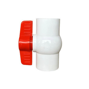 수출 아프리카 공장 저렴한 가격 화이트 그레이 블루 바디 컬러 일반 슬립 나사 <span class=keywords><strong>PVC</strong></span> 컴팩트 팔각형 볼 밸브 1/2 "~ 4" - Product Image 2