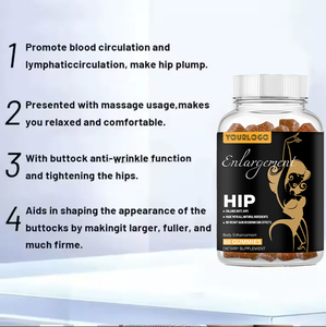 Supplément de renforcement musculaire de la hanche, gommes d'agrandissement de la hanche, croissance rapide du rehausseur de grosses fesses, façonnage des courbes parfaites - Product Image 5