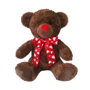定制深棕色便宜的东西熊卖可爱的熊玩具泰迪熊