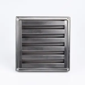 Hvac 304 Stainless Steel square Gravity Flap