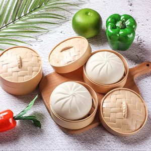 High Quality Simulation Food Toy Steamed Bun Kids Pretend <b>Play</b> <b>Kitchen</b> Toy Simulation Squeeze Dumpling Toy Squishy Toys for Kids - Product Image 5