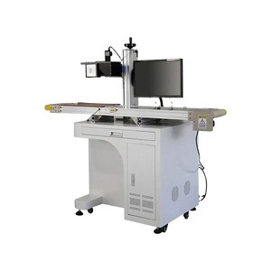 WLD Raycus Jpt 30W Máquina de marcado láser de fibra de escritorio Nuevo posicionamiento visual para placa de aluminio y metal de acero inoxidable AI - Product Image 1