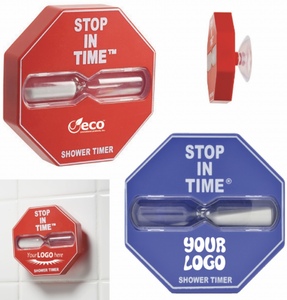 Timer doccia ottagonale in plastica impermeabile 5 minuti clessidra di sabbia orologio da bagno Stop in tempo Idea regalo di <span class=keywords><strong>natale</strong></span> - Product Image 2