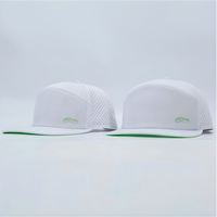 Casquette de golf imperméable en TPU avec logo brodé personnalisé, 6 panneaux, Gorras, casquettes de baseball sportives, casquettes snapback