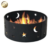 Simple En Métal Personnalisé Motif Extérieur Chauffage Anneau de Feu Sans Fond