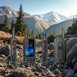 4 gam Mạng Amateur ham đài phát thanh hệ thống Android với thẻ Sim điện thoại di động với Walkie Talkie 0-500m Walkie Talkie dài phạm vi - Product Image 4