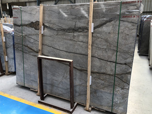 Dalle <span class=keywords><strong>de</strong></span> marbre gris Florence d'inspiration italienne naturelle avec des veines subtiles, directement <span class=keywords><strong>de</strong></span> l'usine - Product Image 6