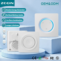 Venta caliente Hospital Store Village Factory 200m Range Impermeable Ip44 Ring Bell Chime Kit Timbre inalámbrico