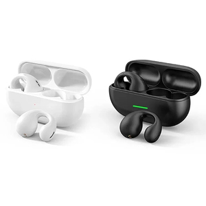 Fones de Ouvido TWS T75 por Condução Óssea com Design de Clip para V5.3 IPX4 à Prova d'Água Bateria de 300mAh — Esportes, Jogos e Chamadas HD - Product Image 1