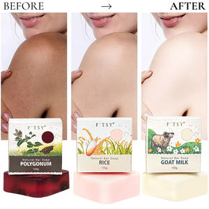 สบู่มังสวิรัติผลิตภัณฑ์ดูแลผิวฉลากส่วนตัวที่กําหนดเองผิวธรรมชาติไวท์เทนนิ่งมือทําสบู่ดําแอฟริกัน - Product Image 6