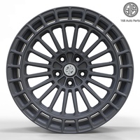 168 Jantes en alliage forgé personnalisées T6-6061 5x130 18 - 24 pouces, jantes rétro turbofan pour Mercedes Benz G63 G-Class W463 W464 S-Class