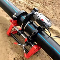 Máquina de Soldadura por Fusión a Tope Hidráulica de 90-315 mm, Equipo de Unión de Tuberías de HDPE, Modelo 315, 220 V, 50/60 Hz, 5.35 kW, Uso Industrial, CE