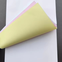 Feuilles de papier autocopiant NCR 65*100cm 70*90mm 77*110mm, image bleue, 48-80g, 5 couleurs, CB CFB CF, papier autocopiant 381mm