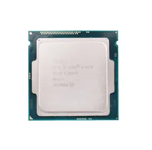 使用最便宜的4核1m高速缓存，3.2GHz LGA1150处理器CPU I5 4570