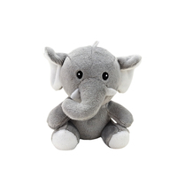 Mini peluche douce personnalisée animaux de la jungle porte-clés en coton écologique petites poupées mignon Lion éléphant jouets en peluche enfants