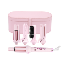 Nouvelle Tendance : Styler Capillaire Électrique 5 en 1, Brosse Sèche-Cheveux Professionnelle, Styler Complet 5 en 1, Brosse à Air Chaud, Styler Enrouleur