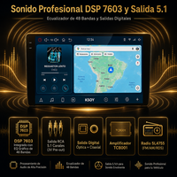 KSOY-04 Voiture Multimédia Universel QLED Carplay 360 Caméra 4 + 64G Pantallas Android Para Automovil Radio De Coche