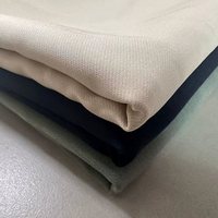 Tela Ecológica de Spandex/Nylon, Tejido de Punto, Transpirable, Teñida, Elástica en 4 Direcciones, Lisa, 280gsm, para Ropa Deportiva y Yoga