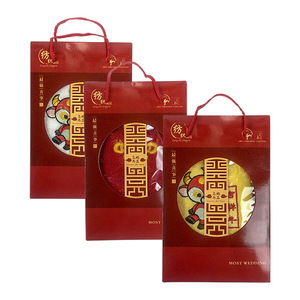 Xinshang Towel Gift <b>Box</b> Pure Cotton Embroidered Cartoon Ox Design Custom Logo Promotional Towels <b>Roll</b> Style - Product Image 2