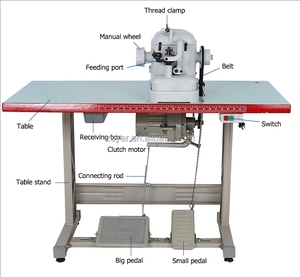 ZY600LB High-Speed Industrial Strobel <b>Sewing</b> <b>Machine</b> Auto-Feed Needle Feed for Sports <b>Leather</b> Shoes Factories New Motor - Product Image 2
