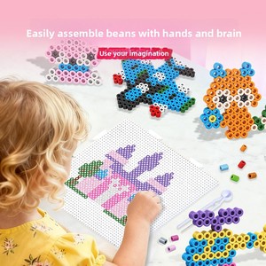 Set de Juguetes Educativos DIY de Plástico para Ensamblar, Hecho a Mano, Set Completo, Fusión Tridimensional de Pequeños Elementos, Edades 0-24 - Product Image 2