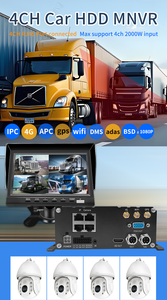 <span class=keywords><strong>4ch</strong></span> Mnvr IP 카메라 차량 모니터링 시스템 CMSV6 원격 보기 1080P AHD 2MP 4G GPS WiFi 모바일 <span class=keywords><strong>DVR</strong></span> - Product Image 2