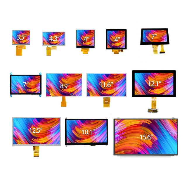 HAORYZON Custom Size Shape 3.5 4 5 7 8 9 10.1 13.3 15.6 Inch Tft Lcd Display Screen HD-MI RGB TFT Lcd Screen Display Module