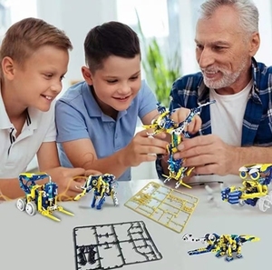 Jouet robot solaire 11 en 1 pour enfants, kits de science robotique éducative à construire, <span class=keywords><strong>cadeau</strong></span> d'anniversaire de Noël pour garçons filles adolescents - Product Image 6