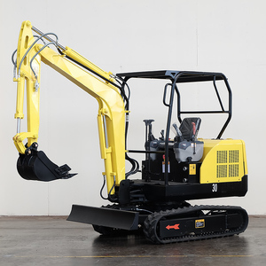 Entrega Rápida, Mini Excavadora de 3.5 Toneladas, Motor Kubota con Certificación CE Euro 5, Excavadora Pequeña de Orugas para Trabajos de Colocación de Tuberías de Agua de Lluvia - Product Image 6