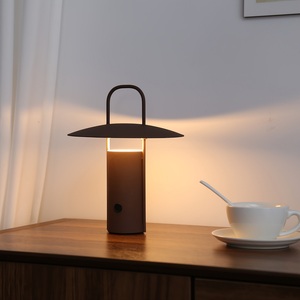 New xách tay bảng đèn USB không dây kim loại bàn đèn sạc cắm trại Lều lightfor nhà hàng phòng khách sạn Ánh sáng ban đêm - Product Image 3