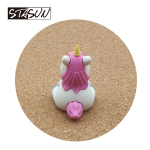 STASUN New Novelty Beliebte TPR Cute Animal 3D UNICORN Form Kinder Briefpapier Gummi Radiergummi - Product Image 4