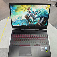 Ordinateurs portables de jeu I7 d'occasion 99% neufs pour Omen 15-DC, processeur Intel Core I7-8750H, 16 Go de RAM, 512 Go SSD, carte graphique GTX 1060 Ti