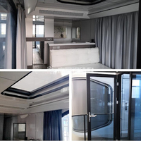 Casa Cápsula Apple Completamente Amueblada, Unidad de Hotel Boutique Desmontable Tipo Cápsula Espacial para Resorts de Entretenimiento en el Bosque