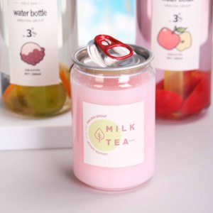 Kaleng Minuman Plastik PET Transparan 330ml, Kaleng Soda, Minuman, Kue, Es Krim dengan Tutup Mudah Dibuka - Product Image 5