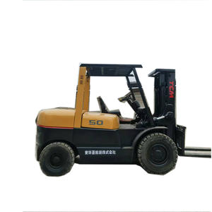 Carretilla elevadora TCM 5 T usada, mástil de 2 etapas de 5 toneladas, motor diésel, bajas horas, altura de elevación de 3000mm, bien cuidada, lista para trabajar - Product Image 1