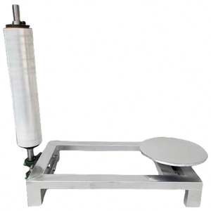 Machine d'emballage manuelle verticale pour palettes, cartons, boîtes en bois, boîtes en mousse, coffres métalliques et palettes en film étirable - Product Image 2