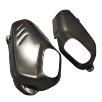 MOQ1 Accesorios para Carenado de Motocicleta, Cubierta de Escape de Fibra de Carbono Real para Ducati Panigale/Streetfighter V4 2021 - 2024