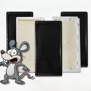 Pièges à souris à colle super adhésive, multi-tailles, 2 pièces/sac, fournis directement par l'usine, pour usage domestique, commercial et agricole - Product Image 1