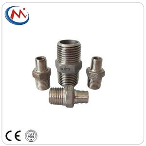 <span class=keywords><strong>Cp</strong></span> הארכת פטמה נירוסטה ניקוז אבזרי צנרת צינור הולם צלב נירוסטה הפחתת משושה הברגה פטמה - Product Image 5