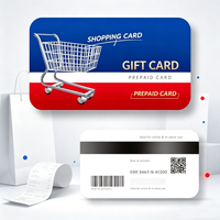 Carte-cadeau personnalisée à gratter avec code PIN variable pour la promotion d'entreprise
