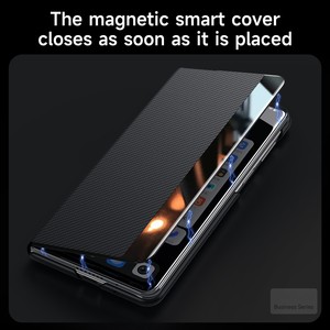 <span class=keywords><strong>Funda</strong></span> <span class=keywords><strong>para</strong></span> Teléfono Samsung Z Fold 7 Ultrafina con Impresión por Transferencia de <span class=keywords><strong>Agua</strong></span>, Patrón de Fibra de Carbono, Color Sólido, Protectora - Product Image 2