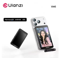 Écran de contrôle professionnel pour vlog et selfie sur téléphone portable Ulanzi VM1 avec anneau magnétique 4K 60FPS pour iPhone 18 17 16