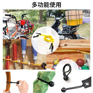 Autre Corde de fixation élastique pour bagages avec crochet en nylon pour le regroupement de marchandises sur vélo et moto, Kit d'outils de rénovation/amélioration, Nouveau - Product Image 1