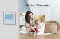 Comfurter Smart WIFI Control Tuya Digital FCU Thermostat Climatisation Refroidissement Mode de chauffage RS485 Modbus Communication