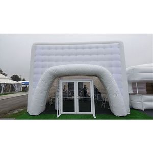 Tente cube gonflable de haute qualité et durable, tente gonflable blanche portable pour événements en plein air et abri temporaire - Product Image 4