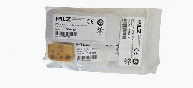 Psen Ma1.1p-12 Psen1.1-10 Safety Relay Sensor Actuator 3mm Ix1 506412 New