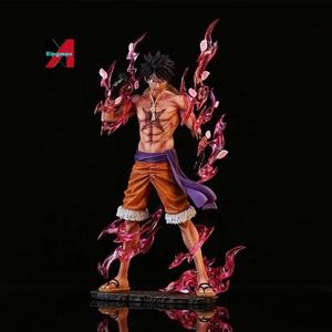 Figura de Luffy de One Piece, Gear Second Ryuo, Pose Completa, Modelo GK, Estatua Decorativa, en Caja de Regalo, Artesanía de Plástico - Product Image 4