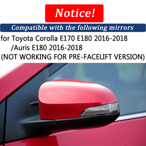 Cho <span class=keywords><strong>TOYOTA</strong></span> COROLLA E170 E180 <span class=keywords><strong>Auris</strong></span> E180 2016 2018 xe bên Gương gấp <span class=keywords><strong>Kit</strong></span> gương chiếu hậu gấp động cơ bánh răng điện - Product Image 3