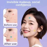 Patchs Hydrocolloïdes Étoilés de Qualité Médicale pour l'Acné – Couvre-Imperfections Invisibles, Étanche, Compatible Maquillage, Autocollants Anti-Boutons pour Usage Domestique